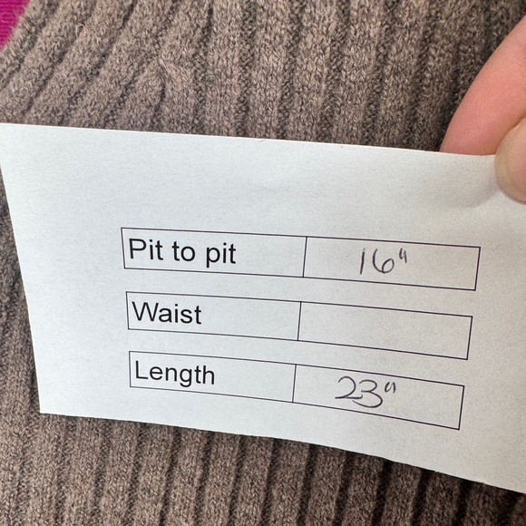 Gap Ribbed Knit Sleeveless Top Brown - Picture 7 of 10